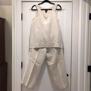 Eileen Fisher Linen Silk blend outfit